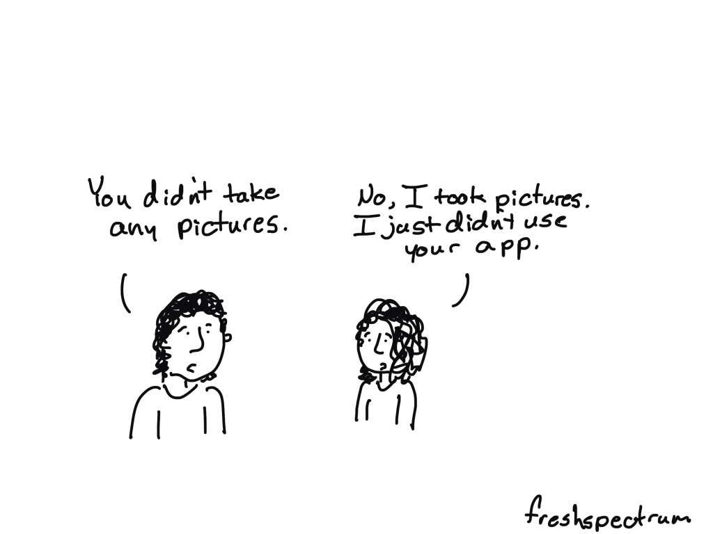 172 – Did not use your app